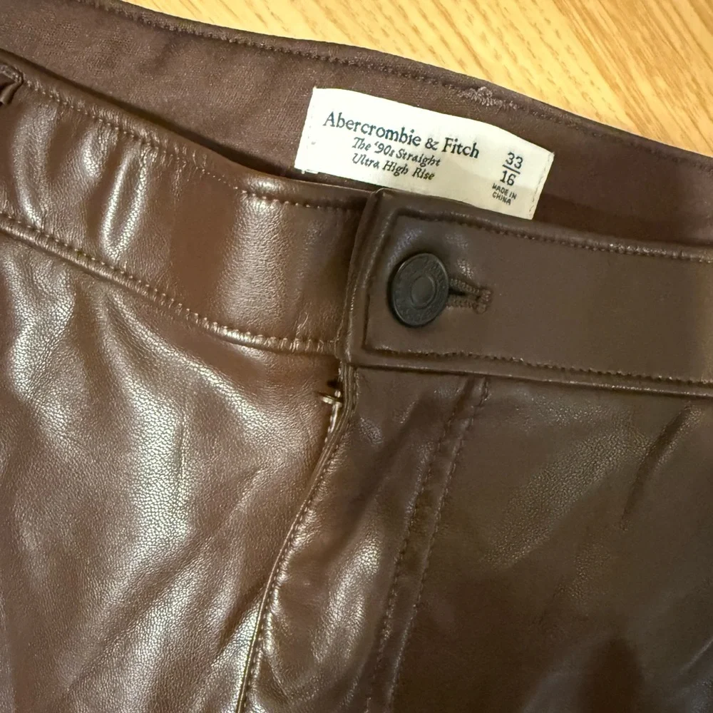 ABERCROMBIE & FITCH 90’s STRAIGHT CURVE LOVE PANT SIZE 33 16 - Picture 3 of 5